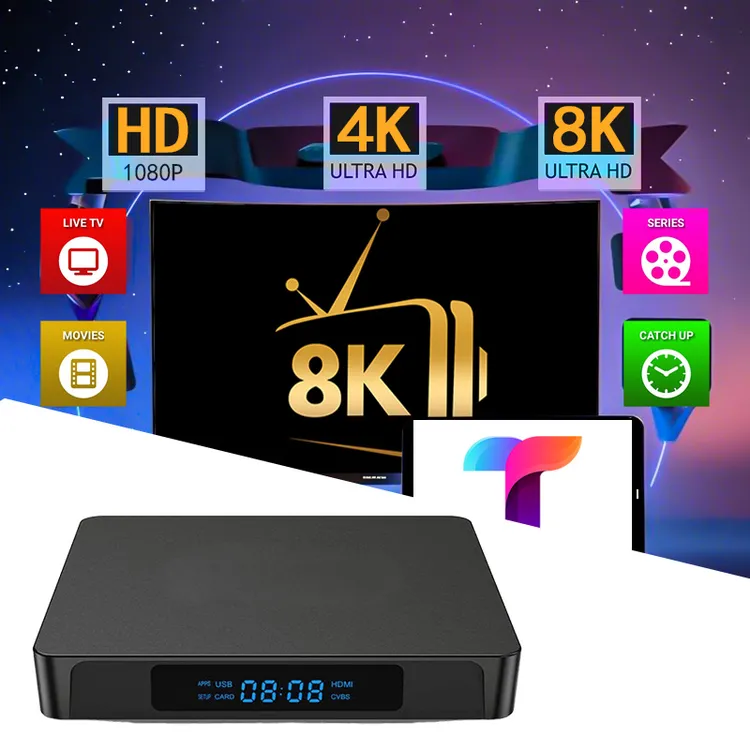 Tivi One Tivione Tivi Ott Net TV Box Movices for Netherlands Dutch Germany